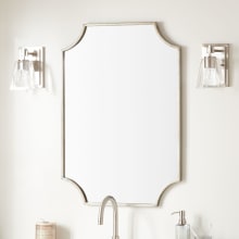 Ulric 24" x 35" Iron Framed Bathroom Mirror