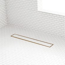 Cohen 48" Tile Insert Linear Shower Drain with Flange