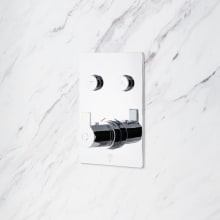 Hollyn Dual Function Thermostatic Valve Trim Only with Single Lever Handle, Integrated Diverter - Rough-In Included
