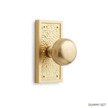 Traeger Solid Brass Single Dummy Door Knob