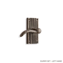 Shima Left Hand Solid Bronze Single Dummy Door Lever