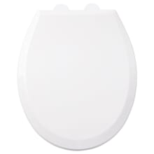 Bradenton Round Closed-Front Toilet Seat And Lid with Soft Close and Quick Release