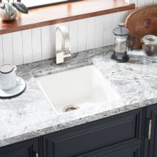 Totten 17" Drop In / Undermount Single Basin Granite Composite Prep Sink