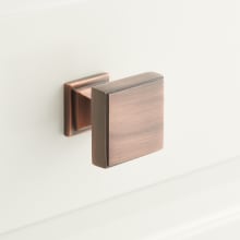 Dreesa 1-1/4 Inch Wide Square Cabinet Knob