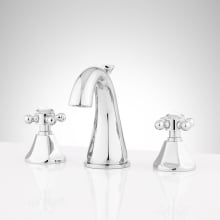 Boca Raton 1.2 GPM Gooseneck Widespread Bathroom Faucet with Pop-Up Drain Assembly