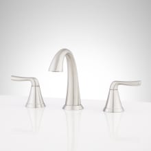 Provincetown 1.2 GPM Widespread Bathroom Faucet with Metal Lever Handles and Pop-Up Drain Assembly
