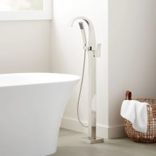 Vilamonte Floor Mounted Tub Filler Faucet - Includes Hand Shower