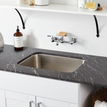 Medford 23-1/2" Undermount Single Basin Stainless Steel Laundry Sink