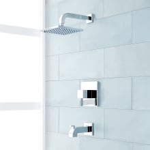 Rigi Pressure Balanced Tub and Shower Trim Package - Rough In Included