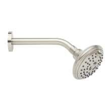 1.8 GPM 4-1/2" Wide Multi Function Shower Head with 8" Shower Arm