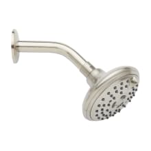 1.8 GPM 4-1/2" Wide Multi Function Shower Head with 6" Shower Arm