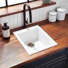 Holcomb 16" Drop In Single Basin Granite Composite Kitchen Sink