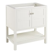 Olsen 30" Wood Single Vanity Cabinet - Choose Your Vanity Top and Sink Configuration