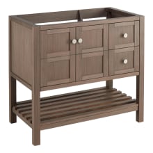 Olsen 36" Single Free Standing Vanity Cabinet Only – Less Vanity Top