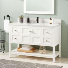 Olsen 48" Single Free Standing Vanity Cabinet Only – Less Vanity Top