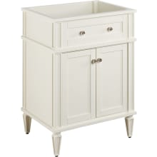 Elmdale 24" Freestanding Mahogany Single Basin Vanity Cabinet - Cabinet Only - Less Vanity Top