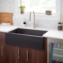 Totten 33" Farmhouse Single Basin Granite Kitchen Sink