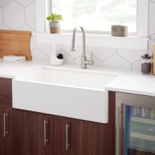 Totten 33" Farmhouse Single Basin Granite Composite Kitchen Sink