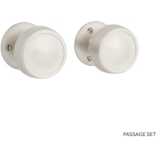 Beaufort Passage Door Knob Set with 2-3/4" Backset