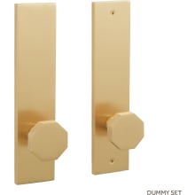 Ambrus Solid Brass Dummy Door Knob Set