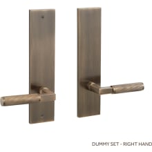 Satcher Solid Brass Dummy Door Knob Set