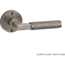 Satcher Right Hand Solid Brass Single Dummy Door Lever