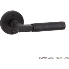 Satcher Right Hand Solid Brass Single Dummy Door Lever