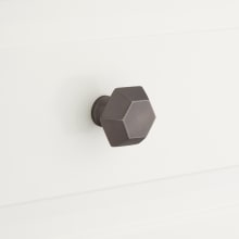 Kalska 1-1/2 Inch Diameter Geometric Cabinet Knob