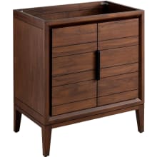 Aliso 30" Freestanding Teak Single Basin Vanity - Cabinet Only - Less Vanity Top