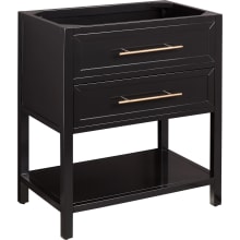 Robertson 30" Freestanding Mahogany Single Basin Vanity Cabinet - Cabinet Only - Less Vanity Top