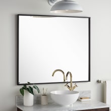 Carpini 35-7/8" x 31" Framed Bathroom Mirror
