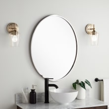 Amyr 31" x 24" Framed Bathroom Mirror