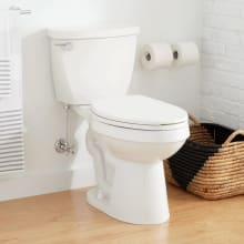 Bradenton 1.28 GPF Two Piece Elongated Toilet with 12" Rough-In and Left Hand Lever - Less Seat