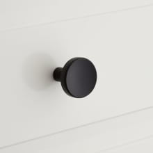 Lars 1 Inch Diameter Mushroom Cabinet Knob