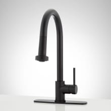 Ridgeway 1.8 GPM Single Handle Pull-Down Kitchen Faucet with Deck Plate