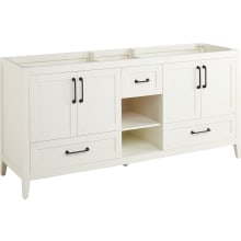 Burfield 72" Freestanding Double Basin Vanity Cabinet - Cabinet Only - Less Vanity Top