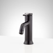 Lentz 1.2 GPM Single Hole Bathroom Faucet with Lever Handle and Pop-Up Drain Assembly with Overflow