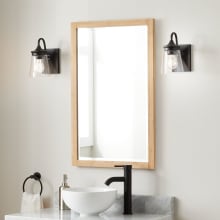 Burfield 34" x 22" Framed Bathroom Mirror