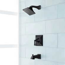 Vilamonte Pressure Balanced Tub and Shower Trim Package with 1.8 GPM Single Function Shower Head