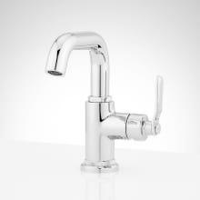 Gunther 1.2 GPM Single Hole Bathroom Faucet with Lever Handle and Pop-Up Drain Assembly
