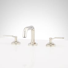 Gunther 1.2 GPM Widespread Bathroom Faucet with Lever Handles and Pop-Up Drain Assembly