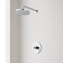 Gunther Shower Only Trim Package with 1.8 GPM Single Function Shower Head - Less Rough-In Valve