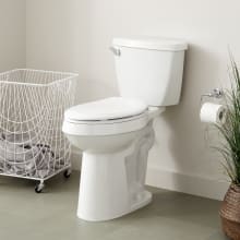 Bradenton 1.28 GPF Two Piece Elongated Chair Height Toilet 14" Rough-In and Right Hand Lever - Seat Included