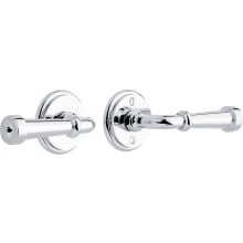 Esmond Right Handed Solid Brass Passage Door Lever Set with 2-3/4" Backset