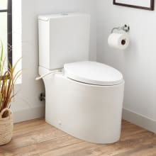 Kerrick 1.1 / 1.6 GPF Dual Flush Two Piece Elongated Toilet - Bidet Seat Included