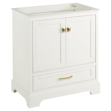 Quen 30" Freestanding Single Basin Vanity Cabinet - Cabinet Only - Less Vanity Top