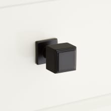 Dallin 3/4 Inch Diameter Square Cabinet Knob