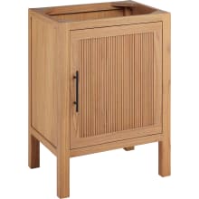 Ayanna 24" Freestanding Mindi Wood Single Basin Vanity - Cabinet Only - Less Vanity Top