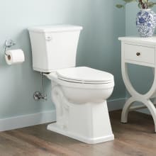 Benbrook 1.28 GPF Two Piece Elongated Toilet - Standard Seat Included