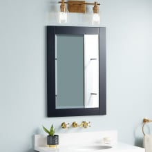 Fallbrook 31-1/2" x 22-1/8" Framed Bathroom Mirror
